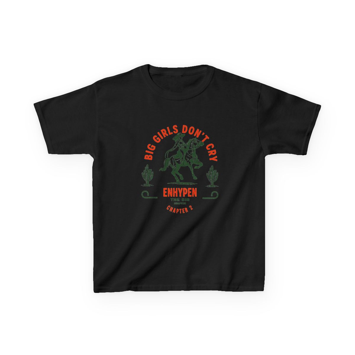 ENHYPEN big girls don't cry Kids T-Shirt - alternate angle 2, merchandise