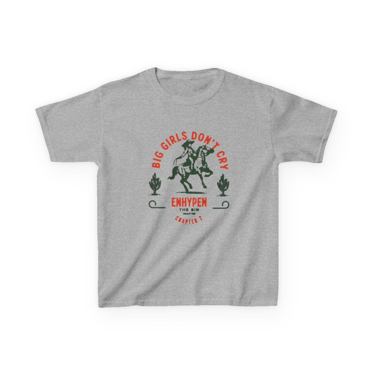 ENHYPEN big girls don't cry Kids T-Shirt - alternate angle 3, merchandise