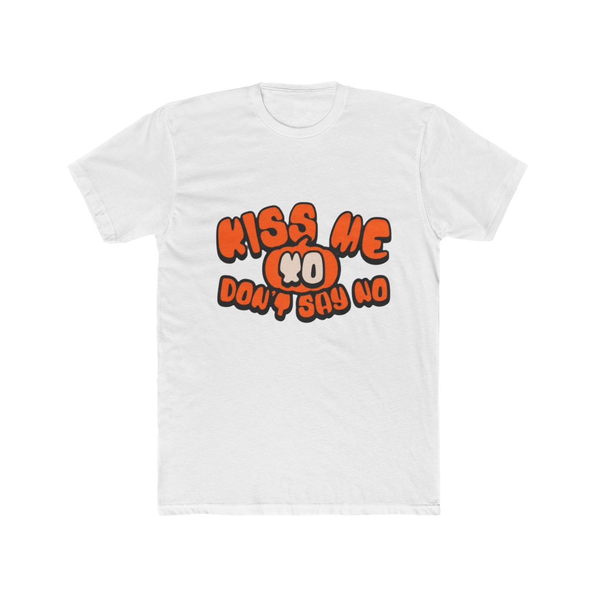 ENHYPEN ENGENE XO kiss me dont say no Morcaworks typography text T Shirt - alternate angle 3, merchandise