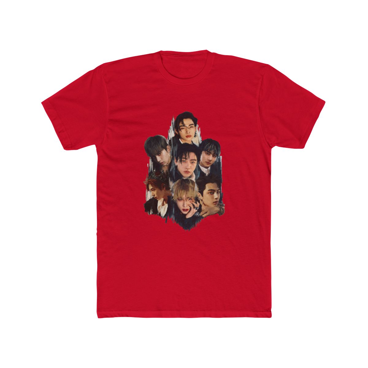 Enhypen group fanart T Shirt - alternate angle 4, merchandise
