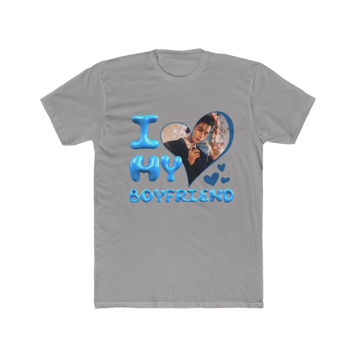 Enhypen I Love My Boyfriend Niki Heart T Shirt - alternate angle 4, merchandise